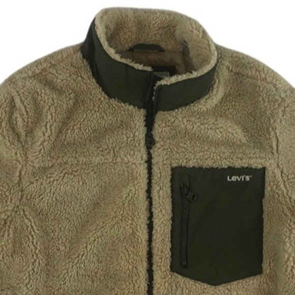 Levi's Faux Fur Bomber Jacket - Picture 11 of 14